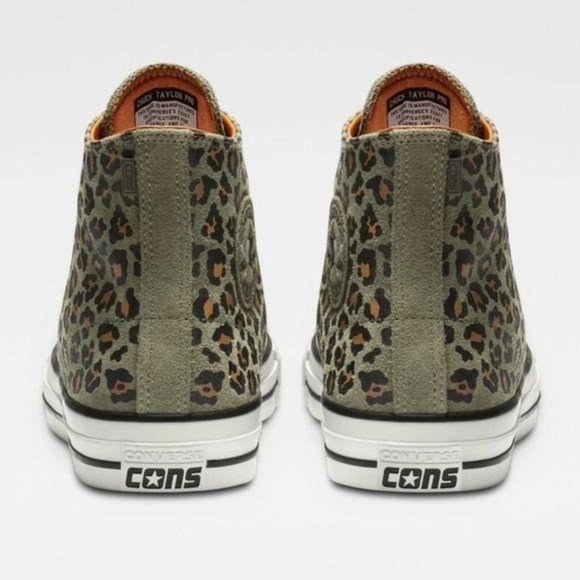 SOLD-M: NWT Converse High Tops Leopard Print - Picture 5 of 9